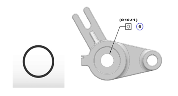 geometric dimensioning and tolerancing - circularity diagram