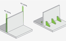 Wall thickness illustration