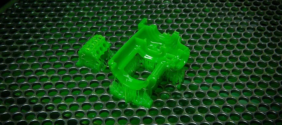 用ABS树脂建造的SLA原型