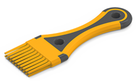 overmolded part