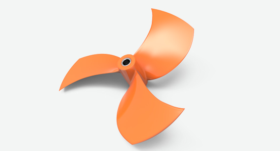 橘色过模件