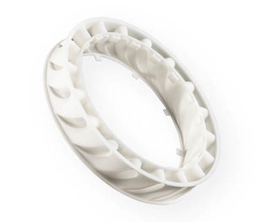 White plastic part