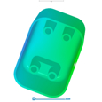 Example mold flow analysis for injection molded part
