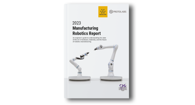 robotics manufacturing status report mockup